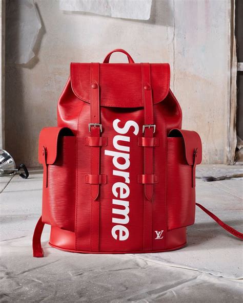 supreme louis vuitton backpack ioffer|louis vuitton supreme raincoat.